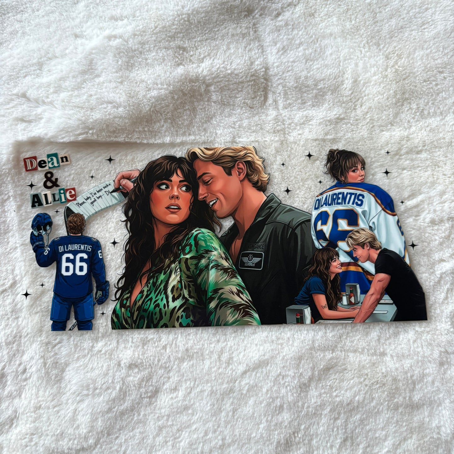 16oz UV DTF Wrap (Double Sided) | Ready To Ship | 0ff Campus Couple