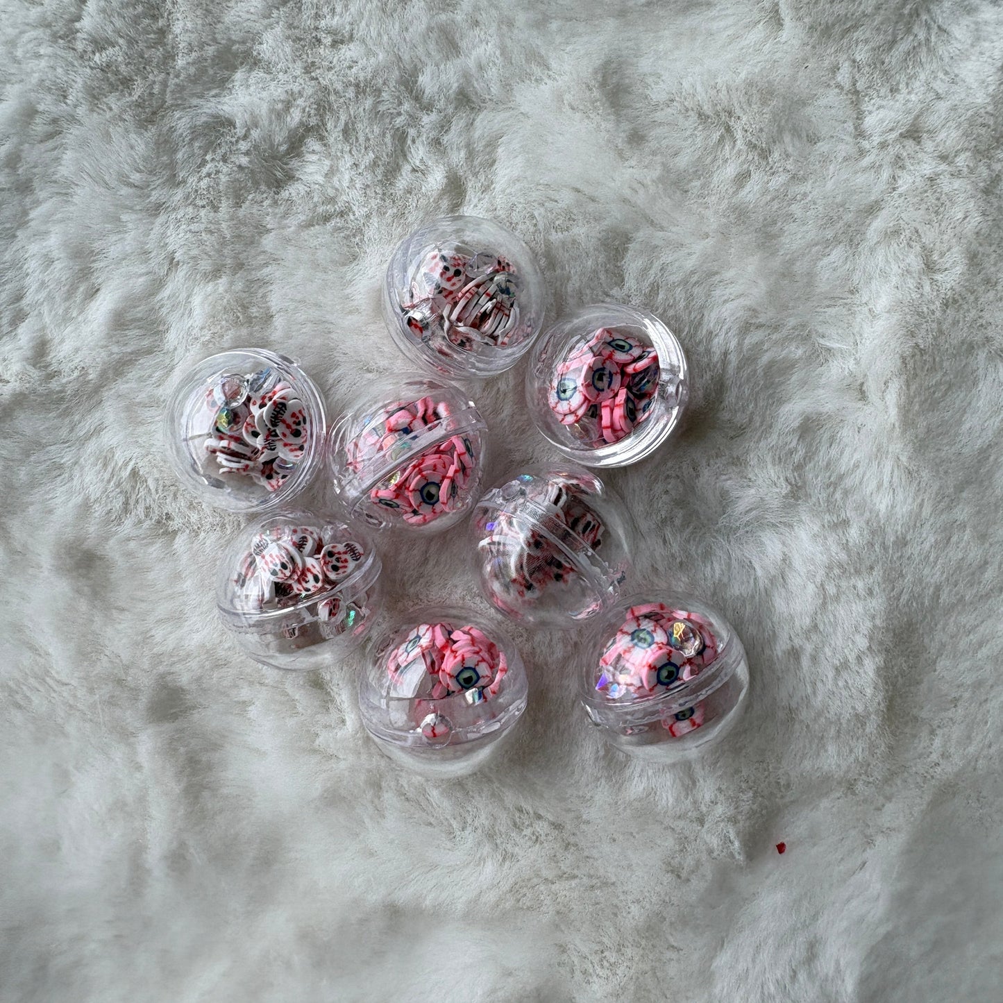 Spooky Shaker Bead 20mm (2pcs)
