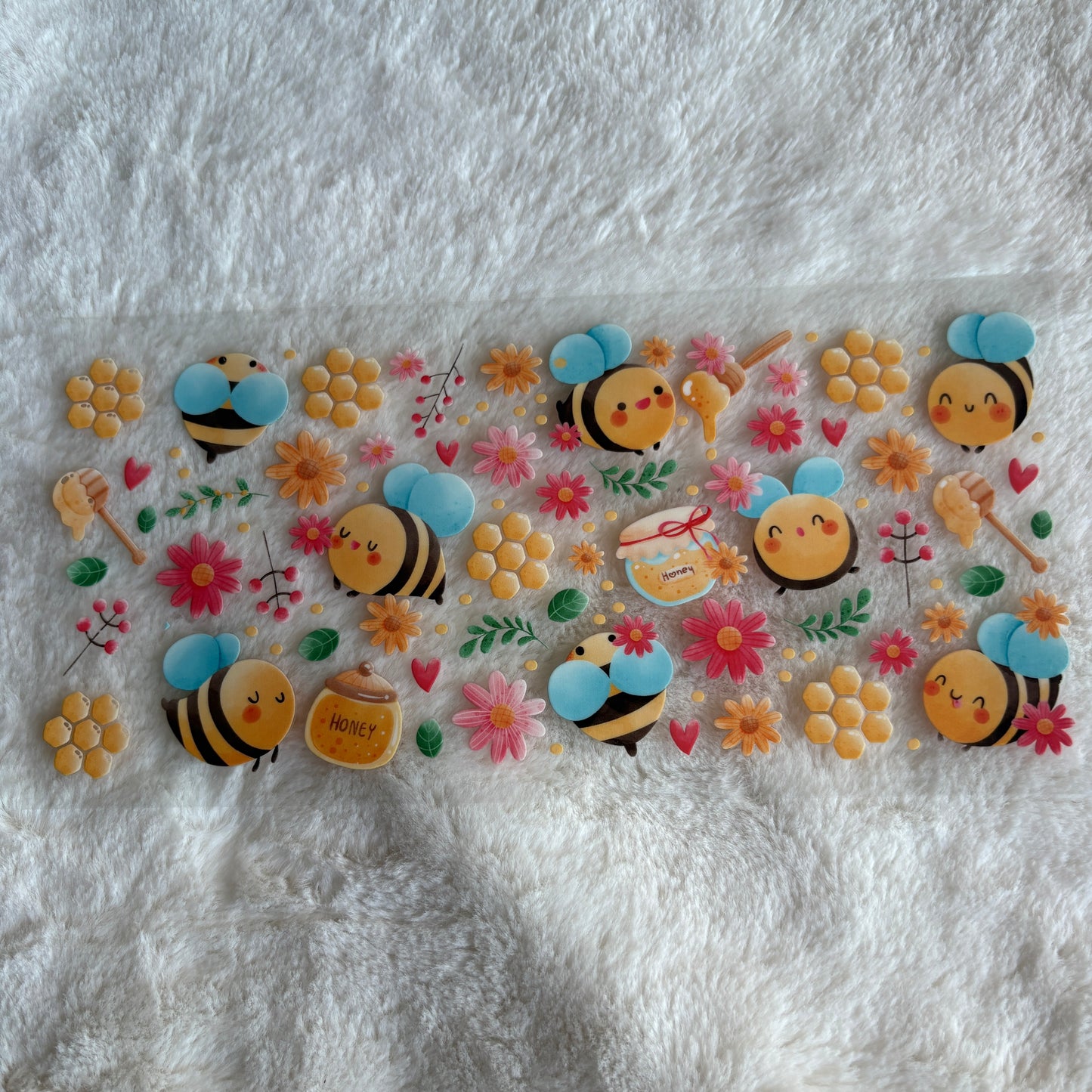 16oz UV DTF Wrap (Double Sided) | Ready To Ship | Bees