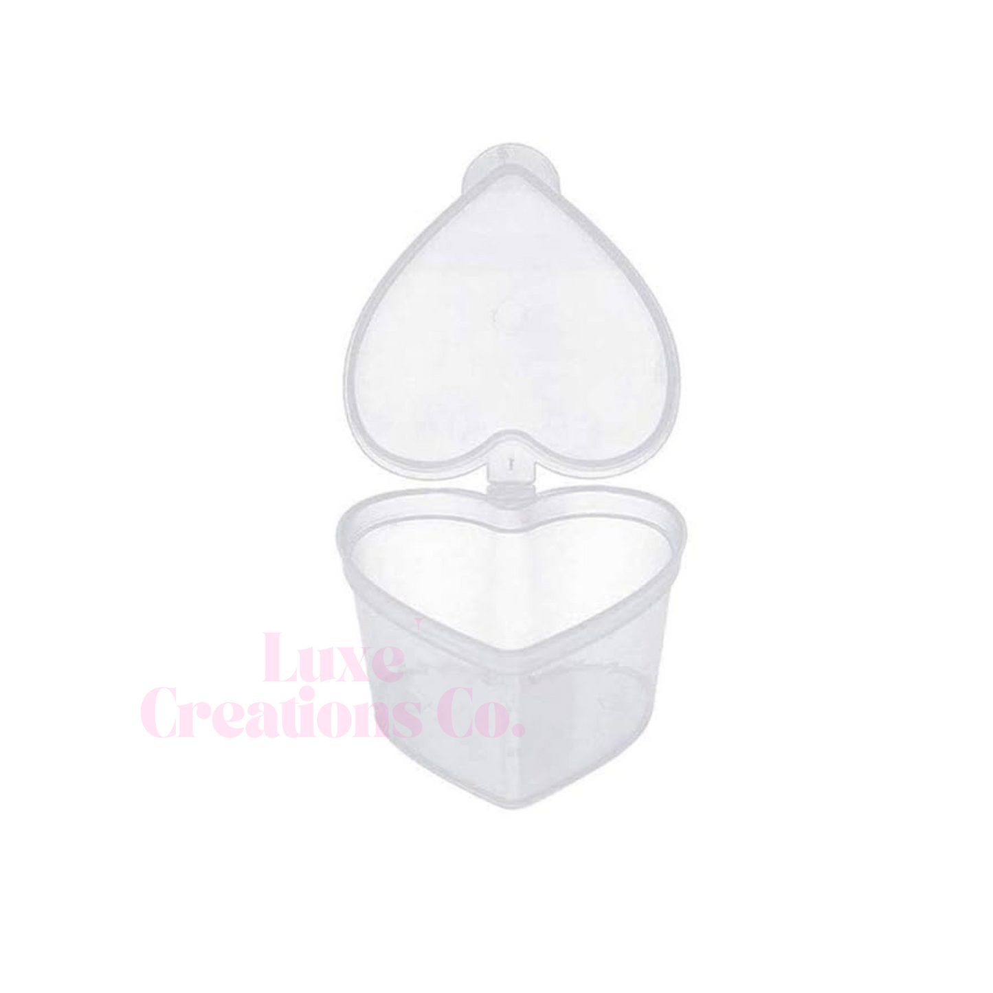 Heart Shaped Glitter Mixing Tub