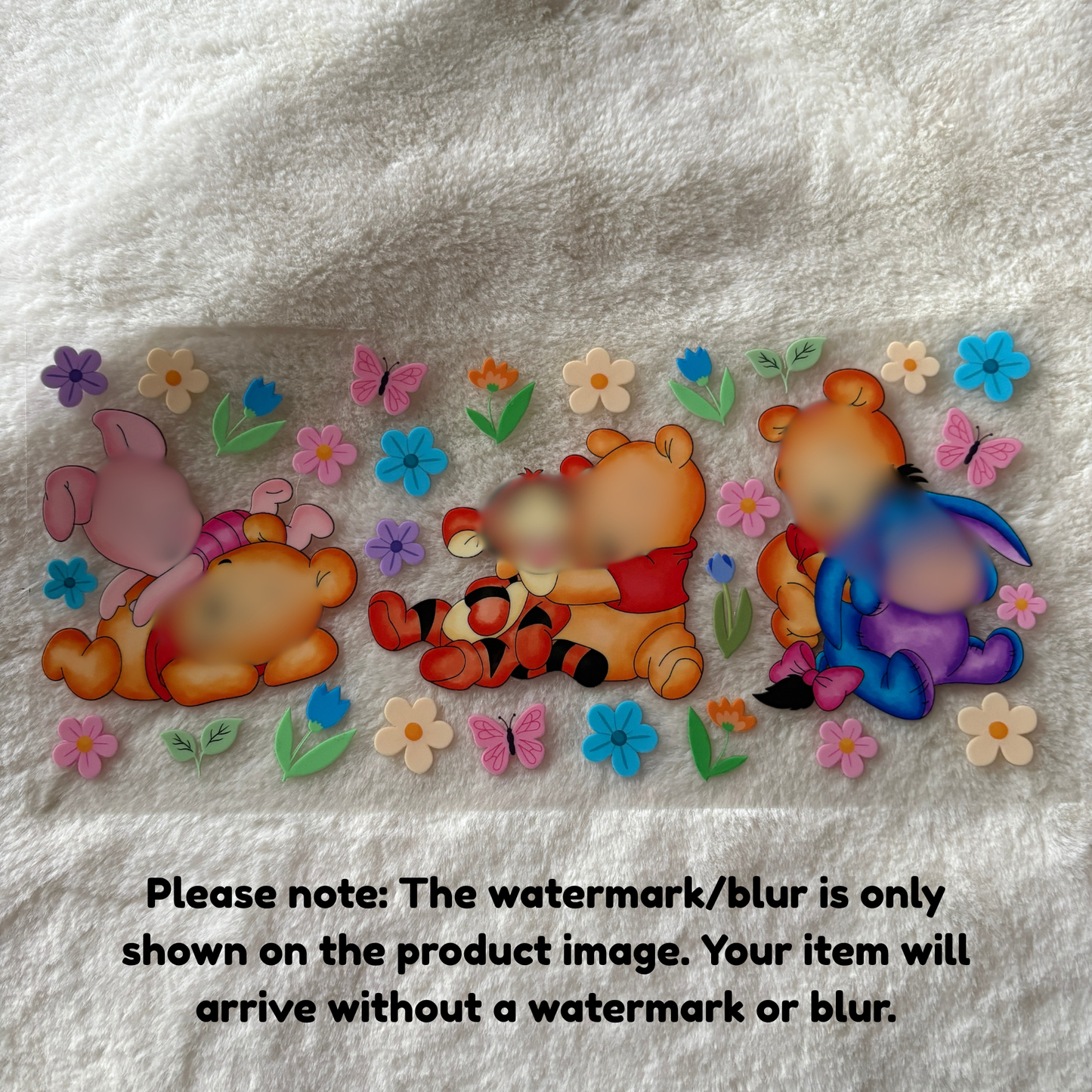 16oz UV DTF Wrap (Double Sided) | Ready To Ship | Cute Friends