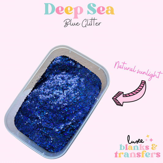“Deep Sea” Chunky Mix Glitter