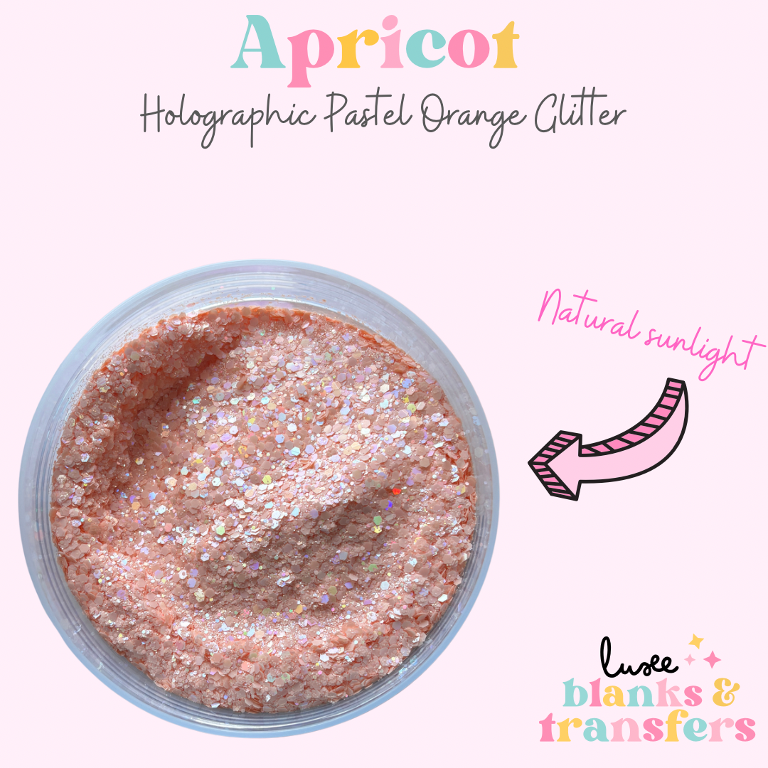“Apricot” Chunky Mix Glitter