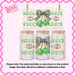 16oz UV DTF Wrap | GG Cherry Disco Green | #2060A