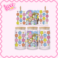 16oz UV DTF Wrap | Blue Locket | #3464