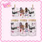 16oz UV DTF Wrap | B.ratz Girls | #2492