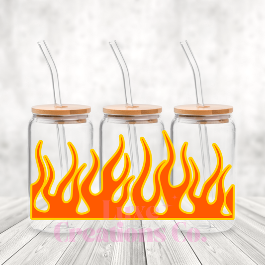 Flame UV DTF Wrap (#83)