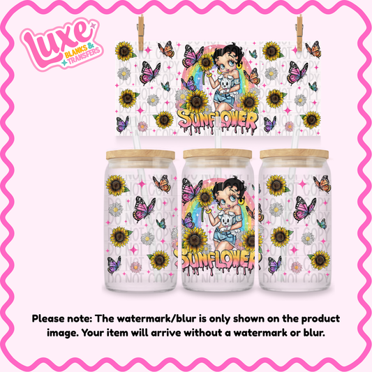16oz UV DTF Wrap | Betty | #3943