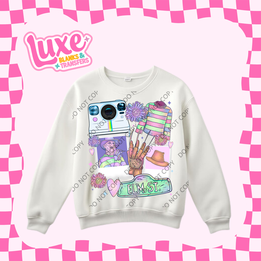 DTF Heat Transfer | Spooky Pastel Polaroid 2 | #379