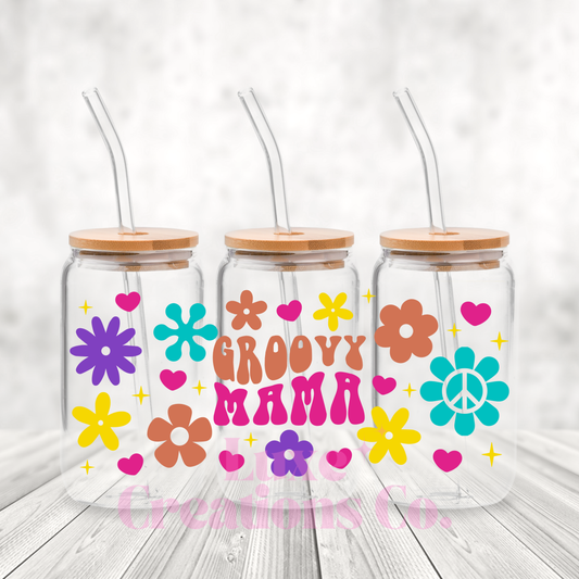 Groovy Mama UV DTF Wrap (#82)