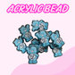 Flatback Acrylic Bead | Stay The F Away