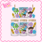 16oz UV DTF Wrap | Monsters Locket | #3467