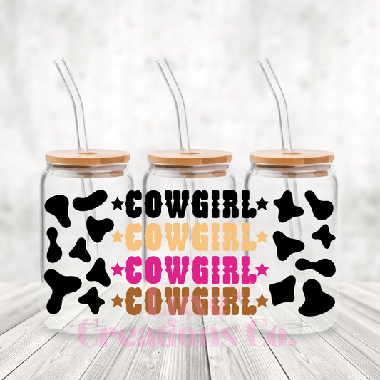Cowgirl UV DTF Wrap (#80)