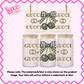 16oz UV DTF Wrap | GG Cherry Disco Black | #2064