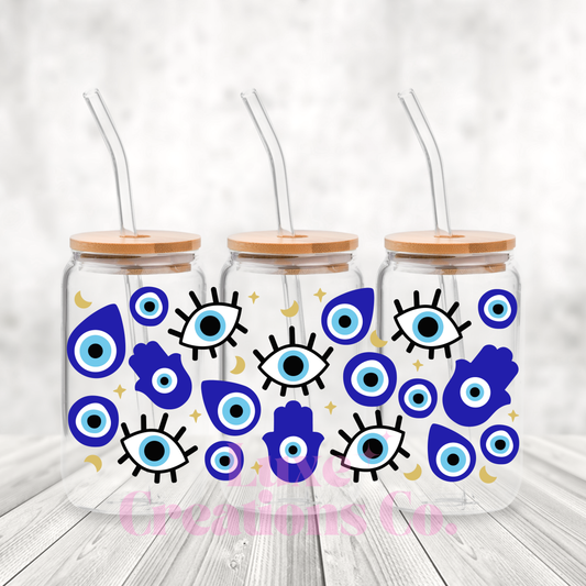 Evil Eye UV DTF Wrap (#78)