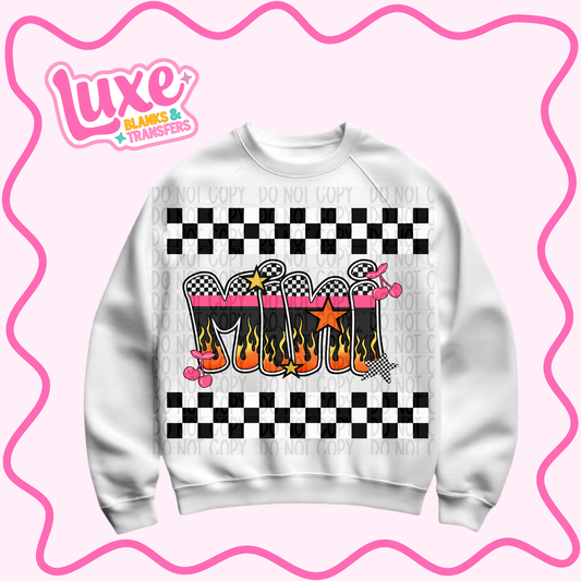 DTF Heat Transfer | Checkered Mini | #1372