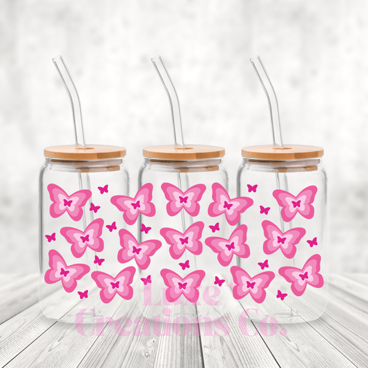 Y2K Butterflies UV DTF Wrap (#77)