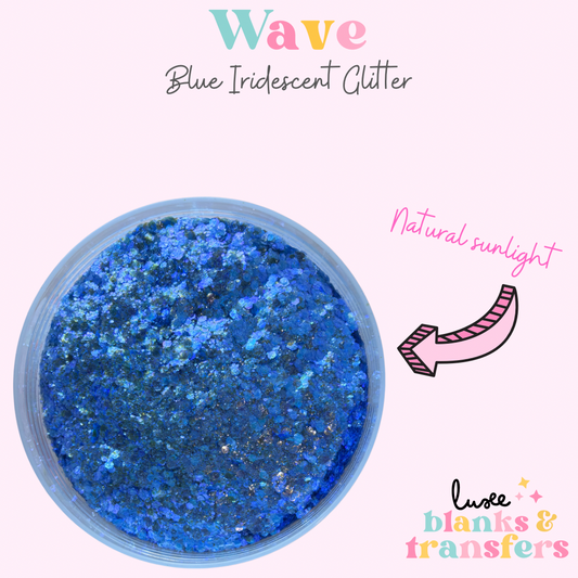 “Wave” Chunky Mix Glitter