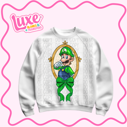 DTF Heat Transfer | Lu1gi Frame | #837