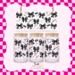 Spooky Black Bows UV DTF Wrap (#382)