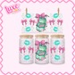 16oz UV DTF Wrap | Mtn. Dew Drink Bows | #3471