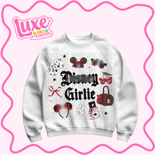 DTF Heat Transfer | D1s. Girlie | #1376
