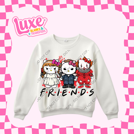 DTF Heat Transfer | Spooky Friends | #386