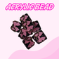 Flatback Acrylic Bead | Brand Handbag