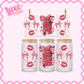 16oz UV DTF Wrap | Cola Bows | #3473
