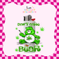Don't Care Bear UV DTF Lighter Wrap