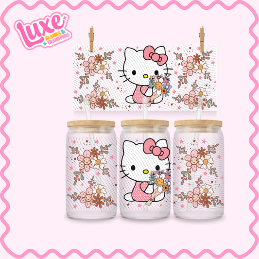 16oz UV DTF Wrap | HK Flowers | #2991