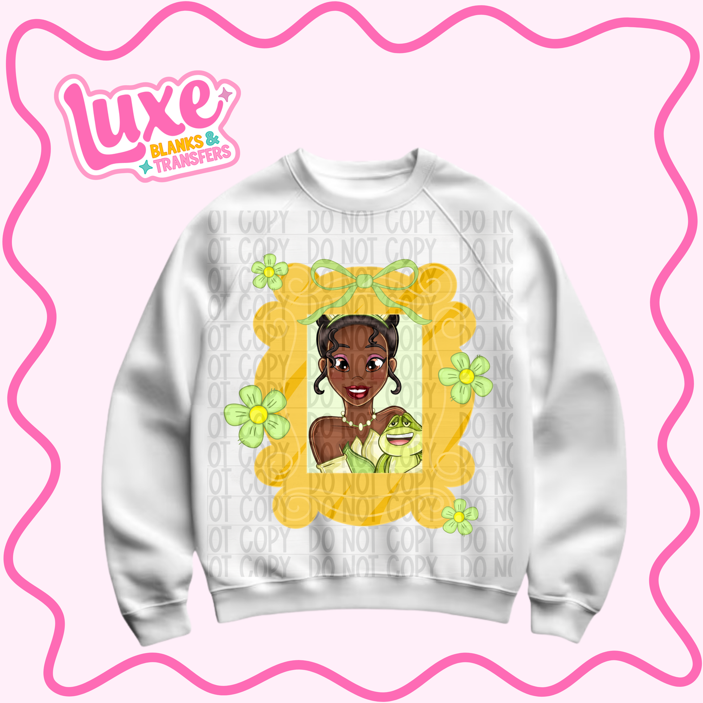 DTF Heat Transfer | Princess T Frame | #842