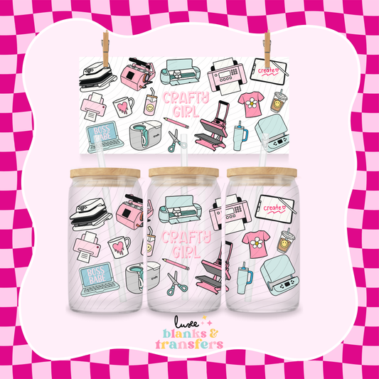 Crafty Girl UV DTF Wrap (#387)