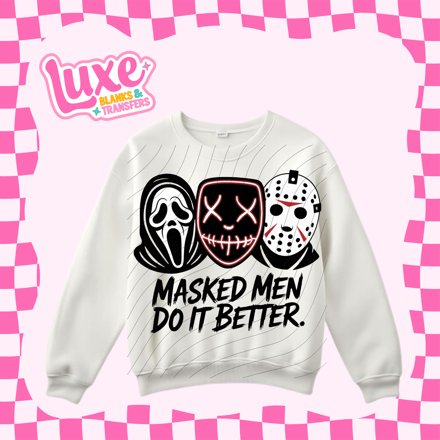 Masked Men | DTF Heat Transfer | #114