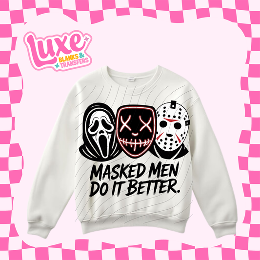 Masked Men | DTF Heat Transfer | #114