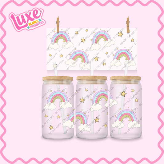 16oz UV DTF Wrap | Rainbows | #2207