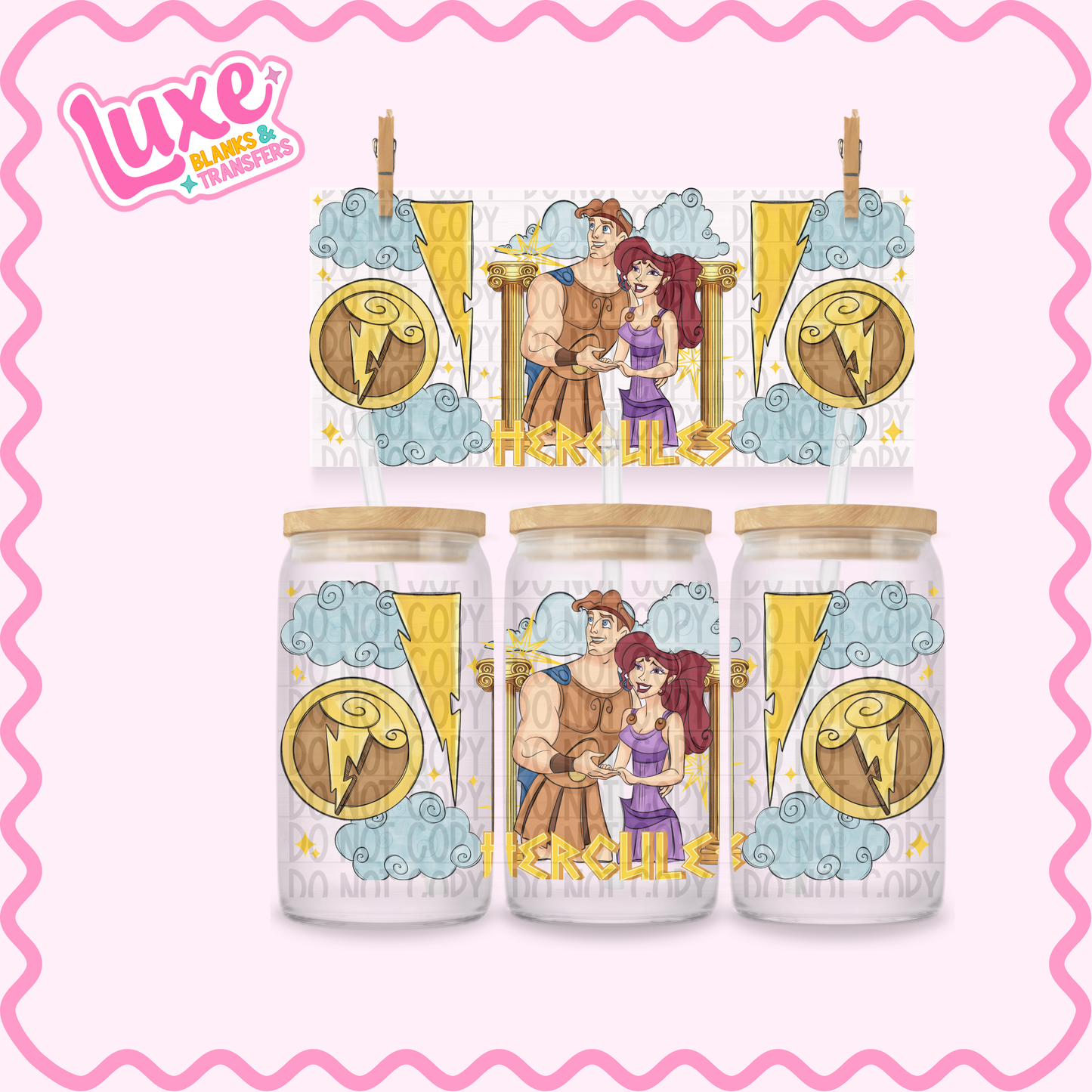 16oz UV DTF Wrap | Herc. 3 | #3479