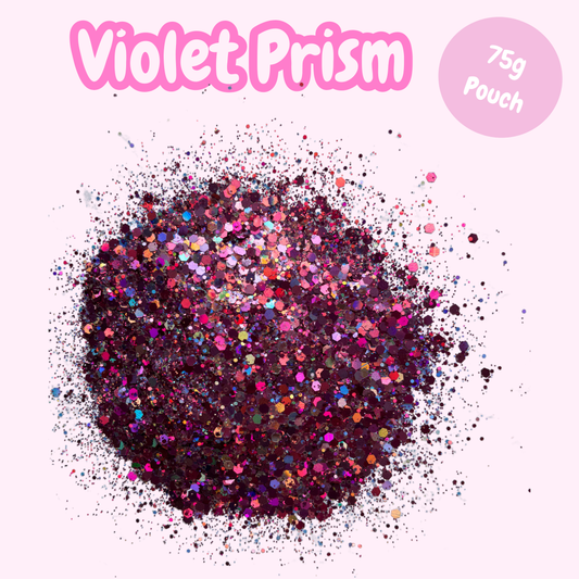 "Violet Prism" Chunky Glitter (75g pouch)