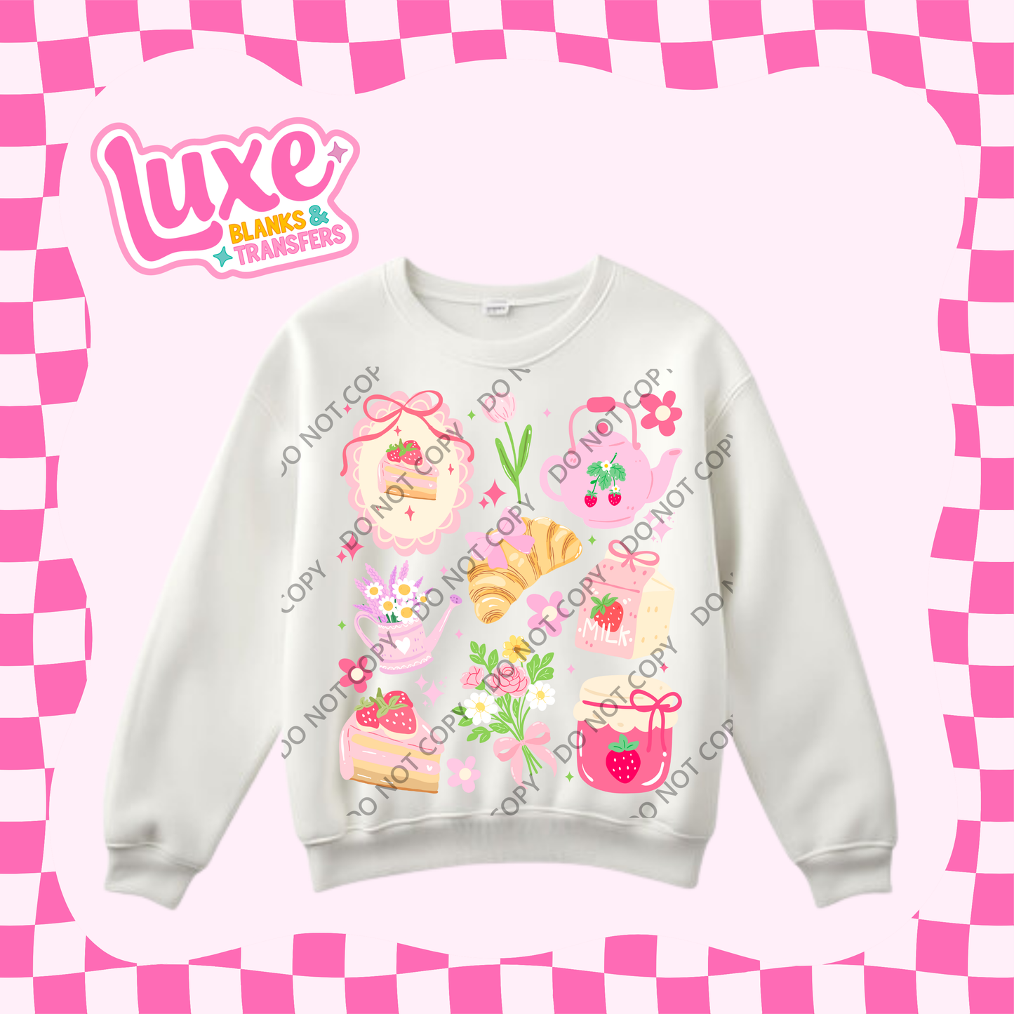 DTF Heat Transfer | Cutesy Coquette | #394