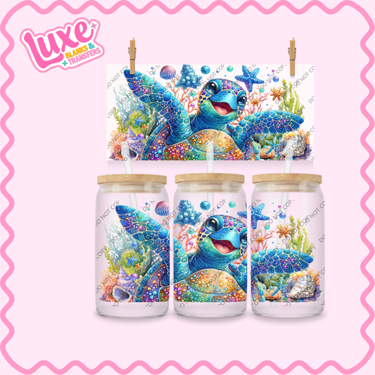 16oz UV DTF Wrap | Turtle | #2210