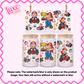 16oz UV DTF Wrap | Game Character Red Brother | #364