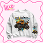 DTF Heat Transfer | Monster Truck Sc00bs | #743