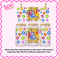 16oz UV DTF Wrap | Yellow Bear Flowers | #1929