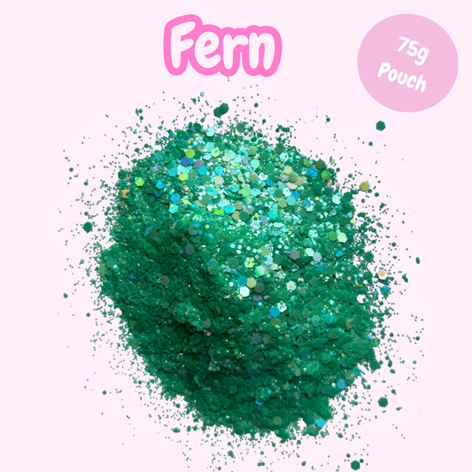 "Fern" Chunky Glitter (75g pouch)