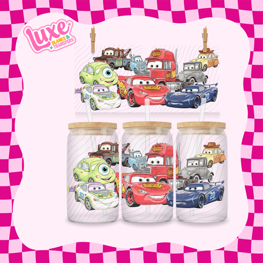 Car Crew | 16oz UV DTF Wrap | #1735