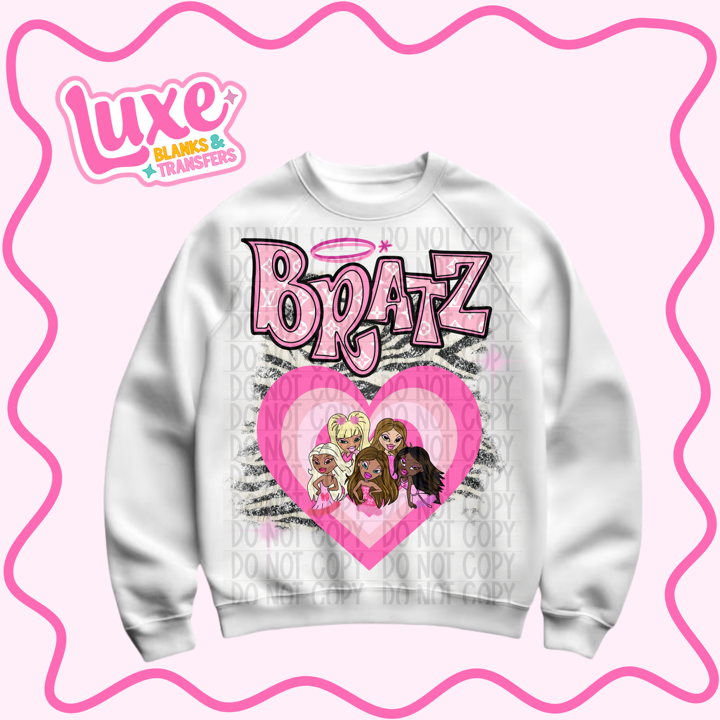 DTF Heat Transfer | Brat/z Heart | #1388