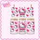 16oz UV DTF Wrap | HK Pink Hearts | #2999