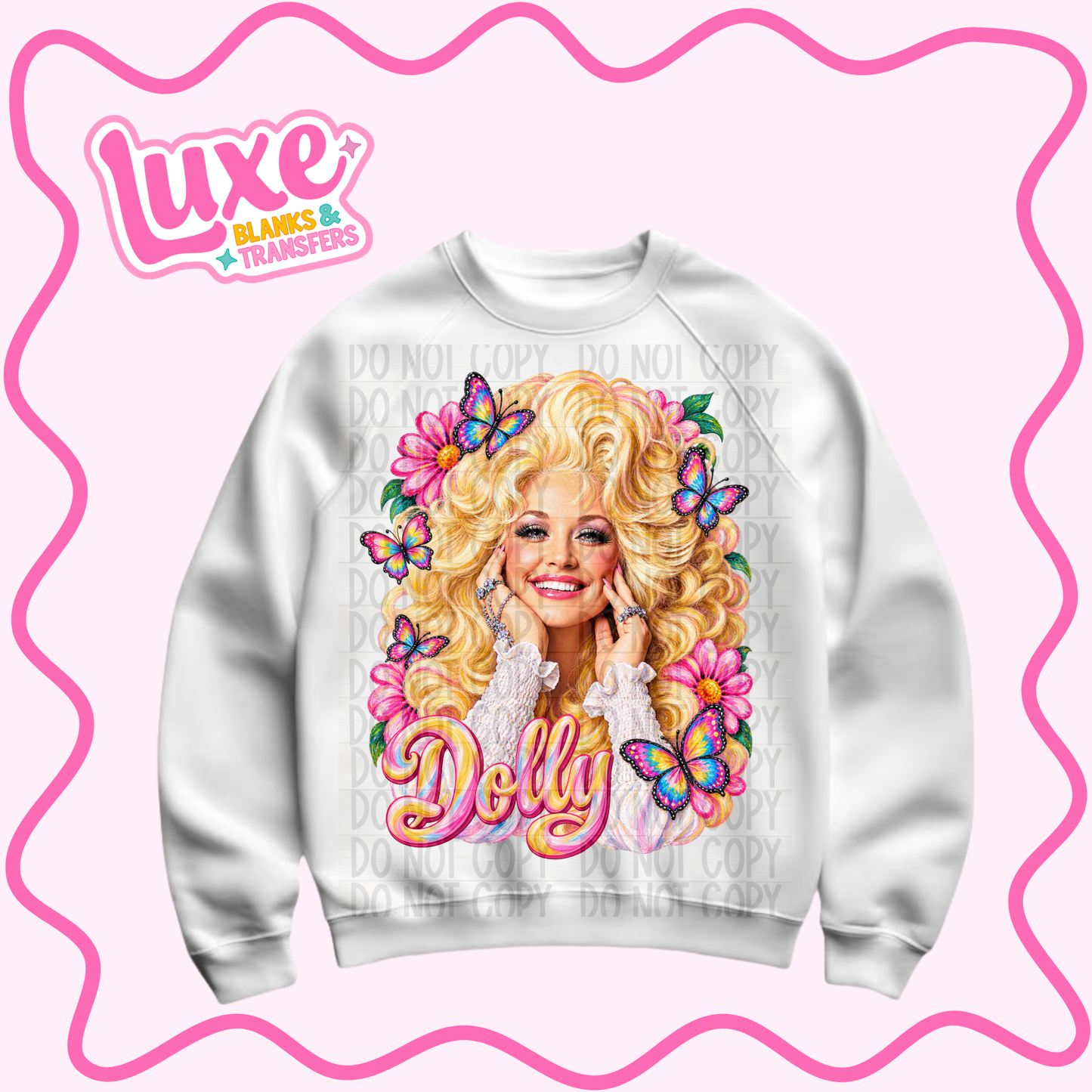 DTF Heat Transfer | Dolly | #1391