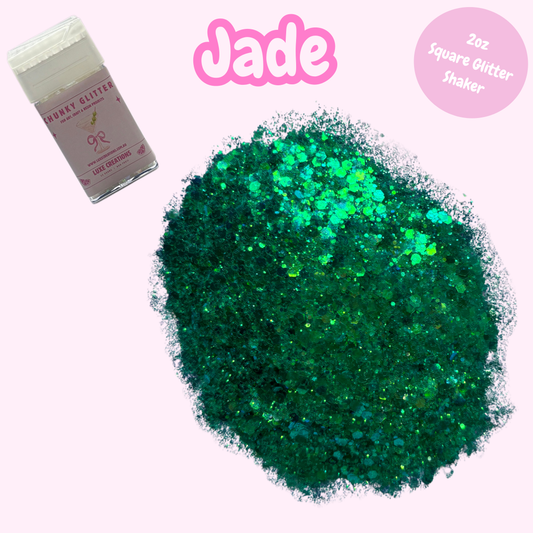 "Jade" Chunky Glitter (2oz Glitter Shaker)