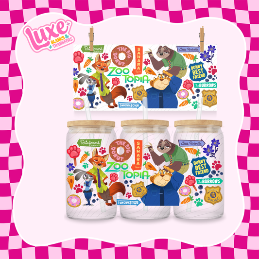 Zoo | UV DTF Wrap | #1241